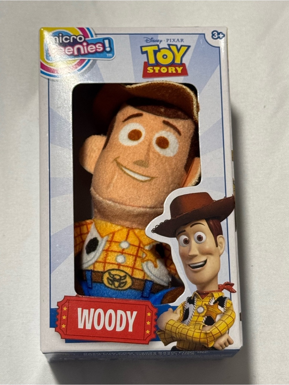 Disney Toy Story Woody Plush - Brown, Yellow & Blue